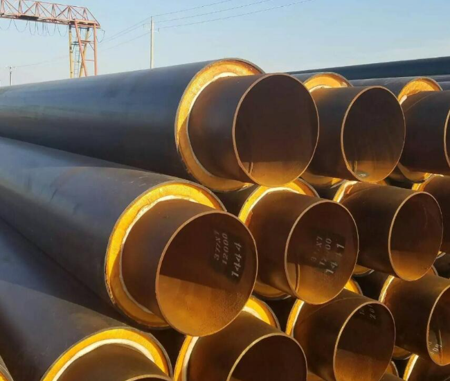 白银聚氨酯保温钢管